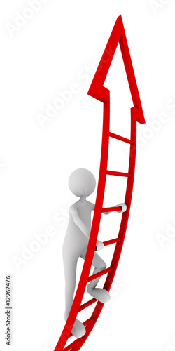 Red ladder of success