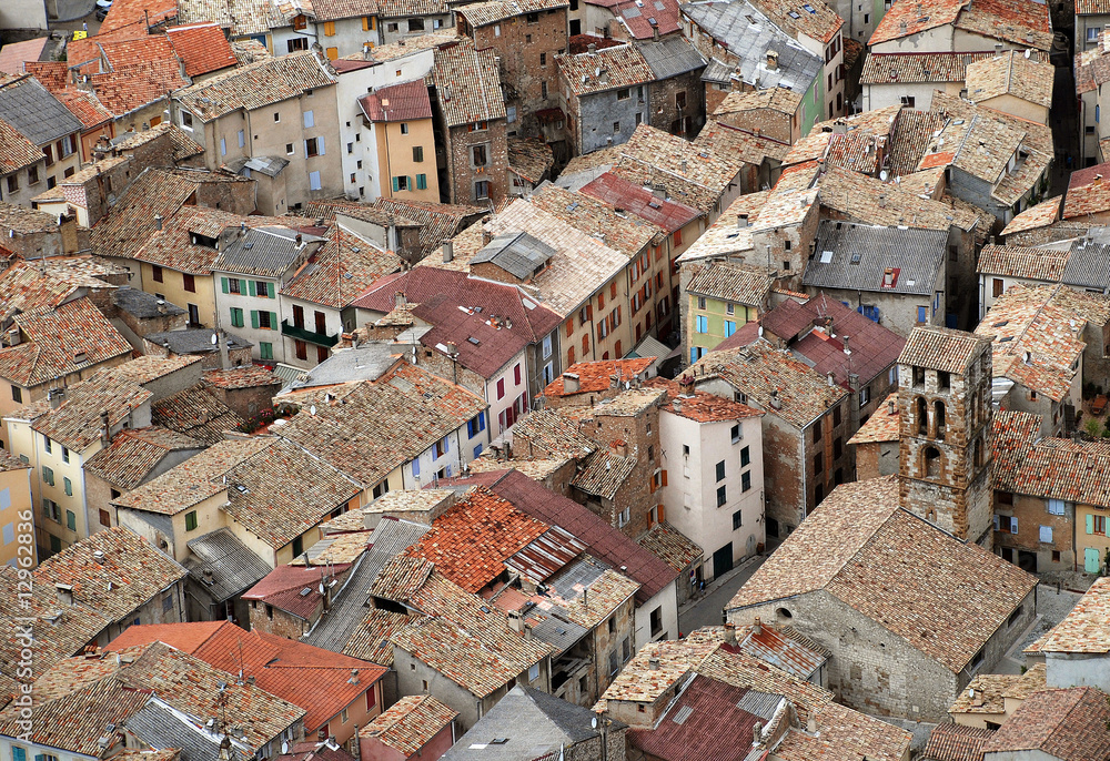 Les toits de Castellane