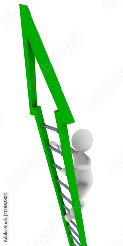Green ladder of success
