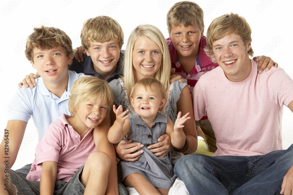 Family Group Happy Together Family Group Happy Together