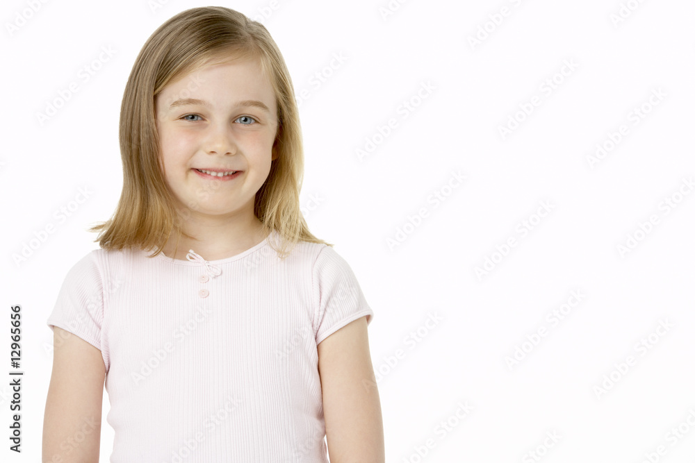 Young Girl Smiling