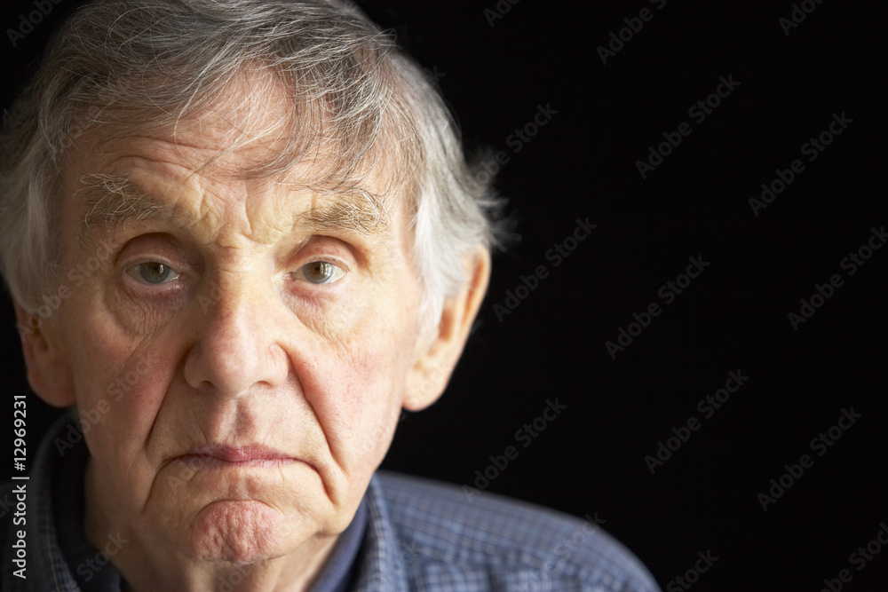Portrait of senior man Portrait of senior man