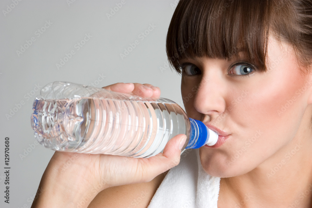 Woman Drinking Water