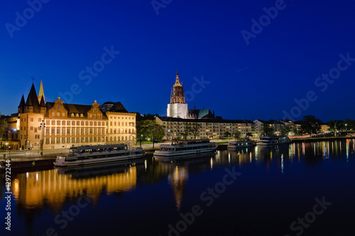 Frankfurt am Main at night