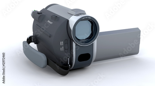 Billede på lærred 3D Handy cam