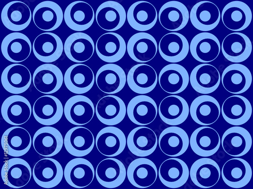 kreise blautöne