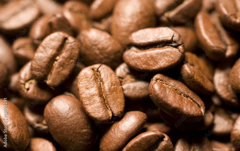 Naklejka premium coffee grains