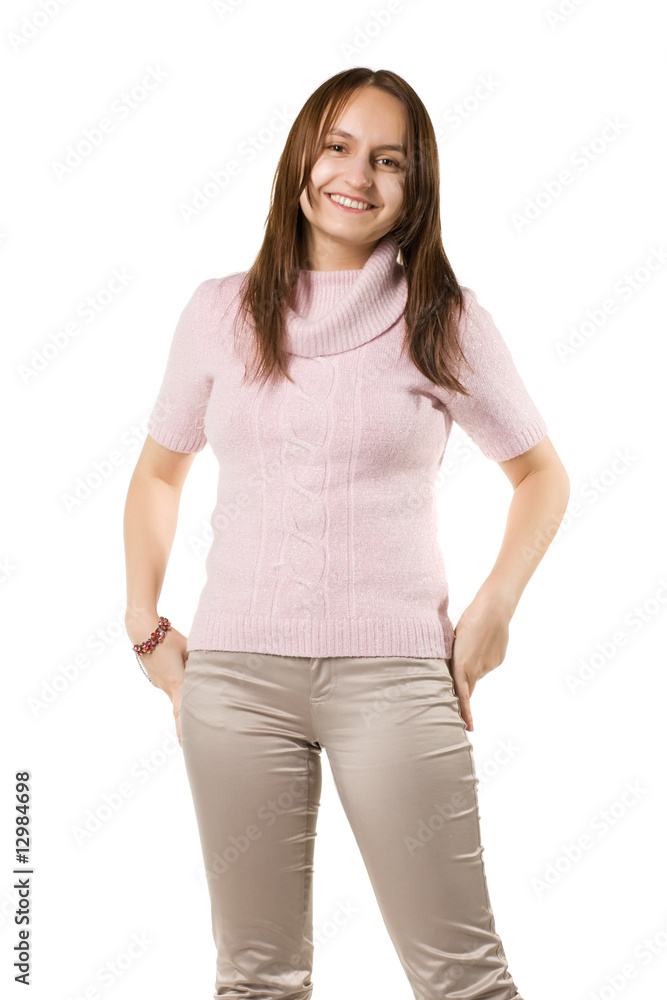 Obraz premium Beautiful girl portrait