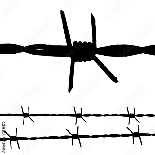 barbed wire