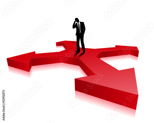 Entscheidung - Weg zum Erfolg