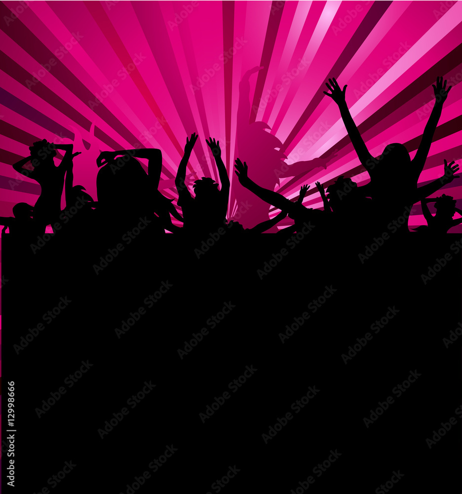Abstract music vector