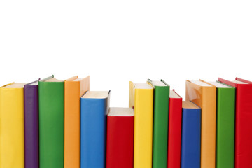 Colorful books border
