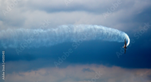 Flugzeug im Himmel