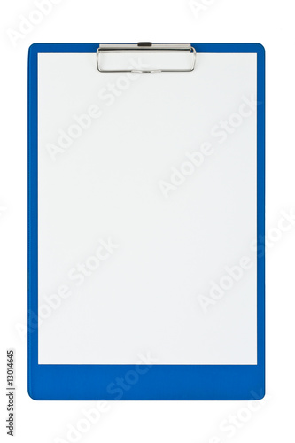 Obraz na płótnie Clipboard and paper w salonie
