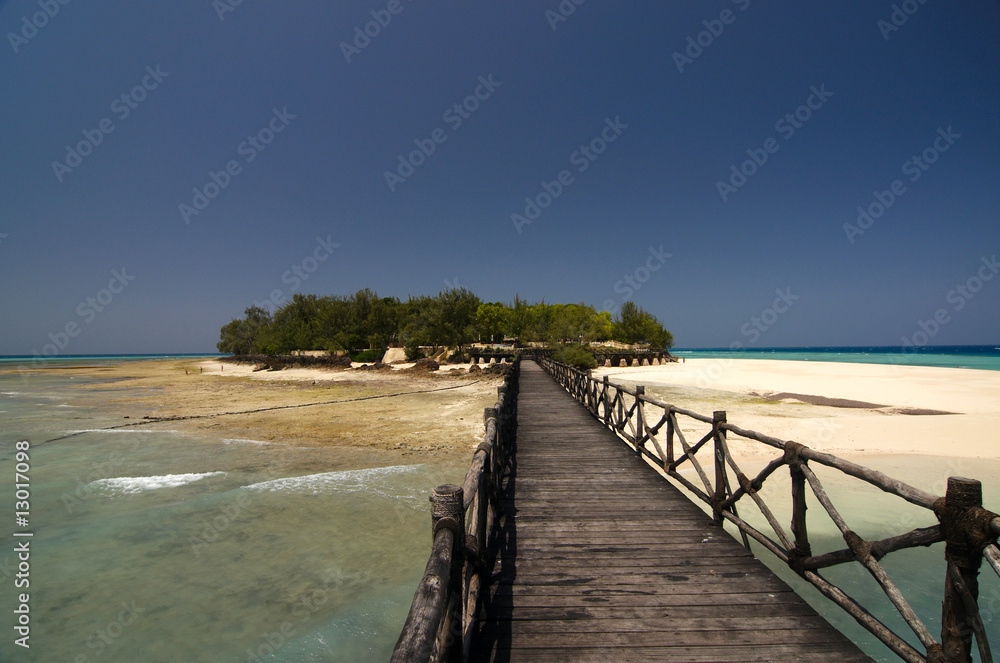 Changuu island - paradise island near Zanzibar