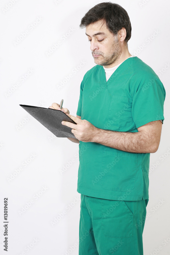 Surgeon Writing Surgeon Writing