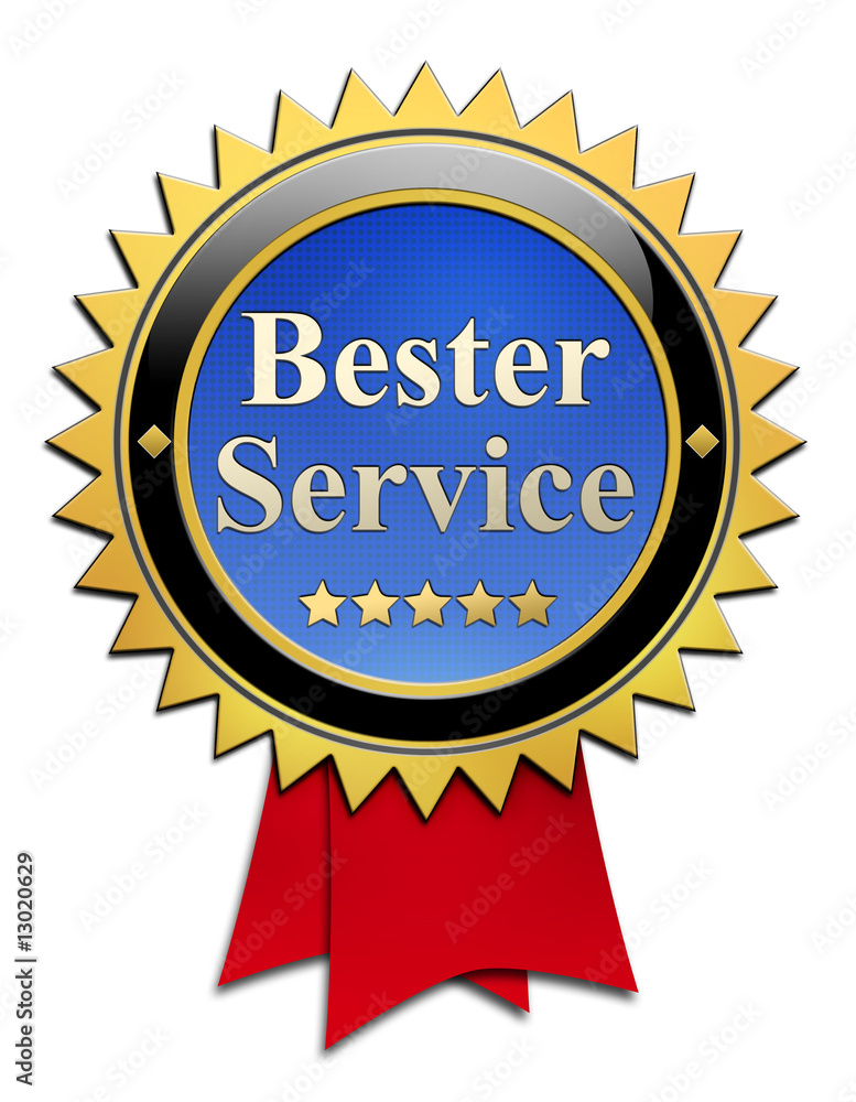 Button bester Service Button bester Service