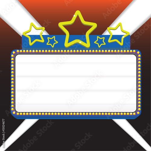 marquee sign