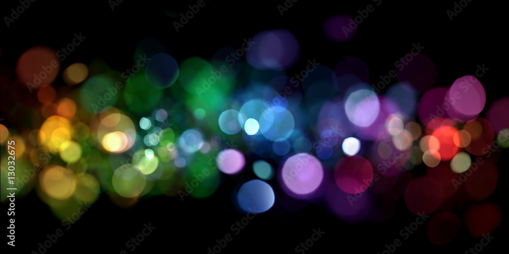 Abstract colorful lights - obrazy, fototapety, plakaty 