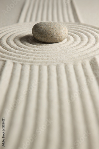 Canvas Print Zen stone