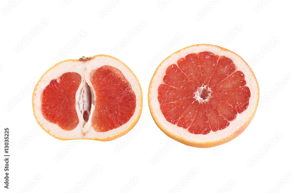 Wonderful grapefruit on a white. Wonderful grapefruit on a white.