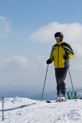 Mountain ski rider © Vadim Ponomarenko
