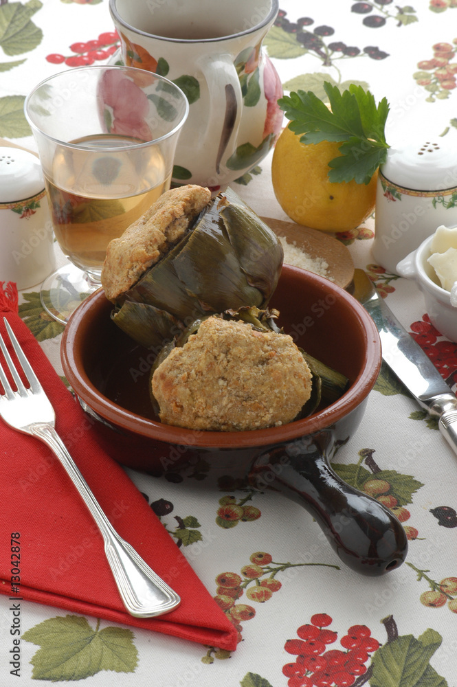 Carciofi al forno - Contorni cucina Emilia Romagna