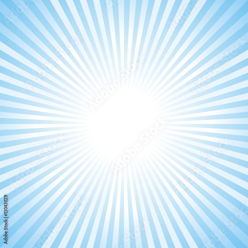 Blue Radiant Background