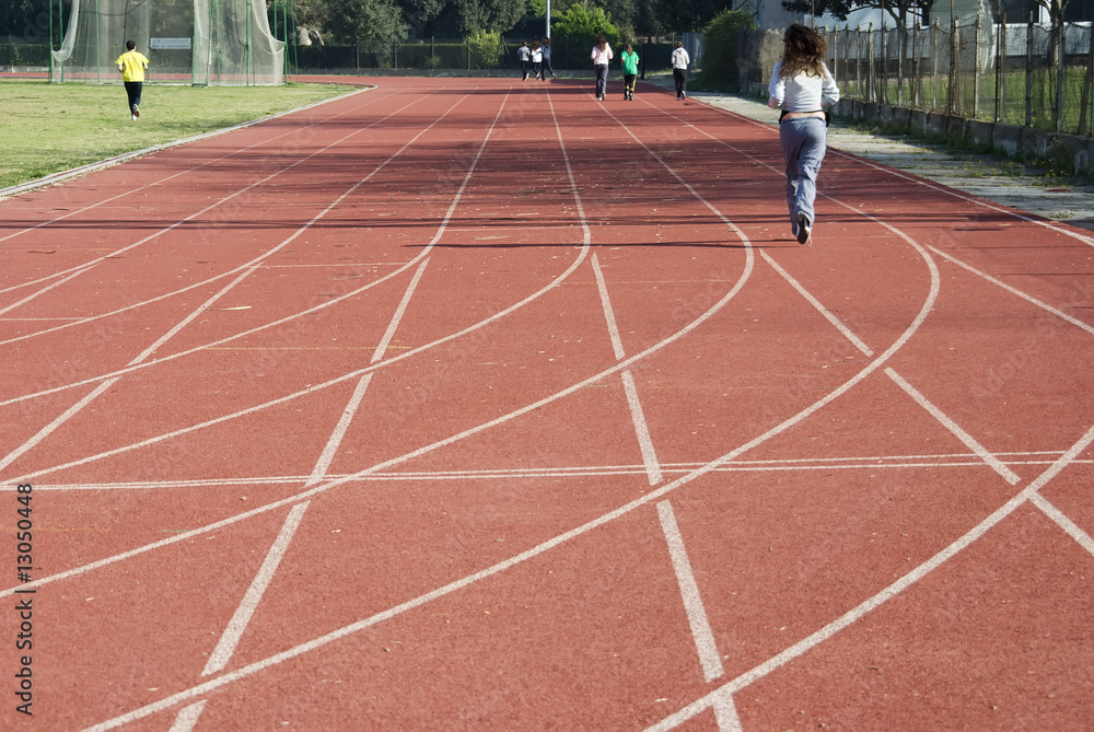 Fototapeta premium Athletics tracks