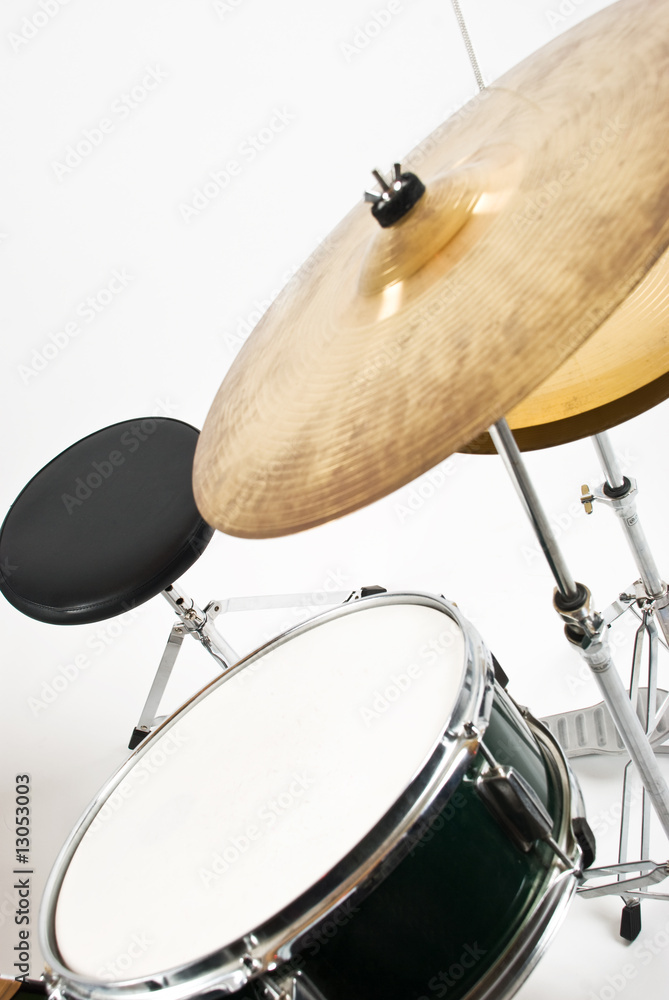 Obraz premium Drum and cymbal