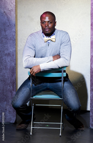 damion west new york city stage actor portrait theater photo