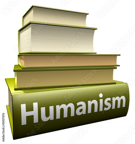 Obraz na plátně Education books - humanism