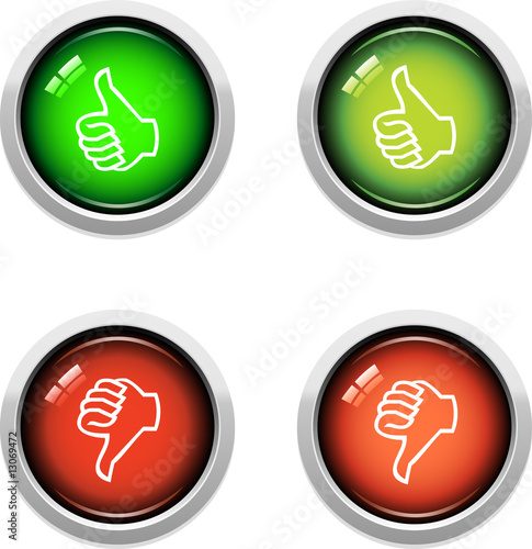 Thumbs Up / Down Buttons
