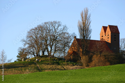 Obraz na płótnie Dorfkirche w salonie