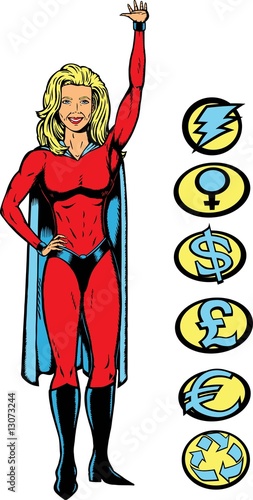 Super lifting girl