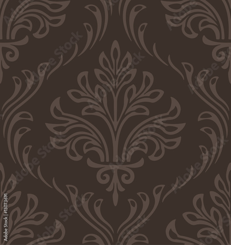 Seamless Floral Web Background
