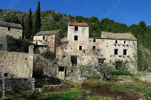 old abandon village photo