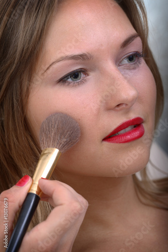 Makeup application