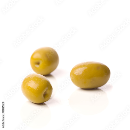 green greek olives