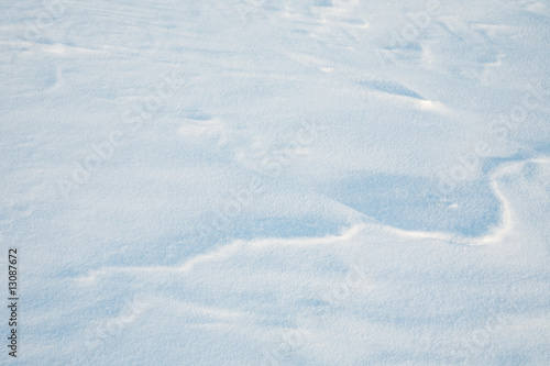 covered with snow