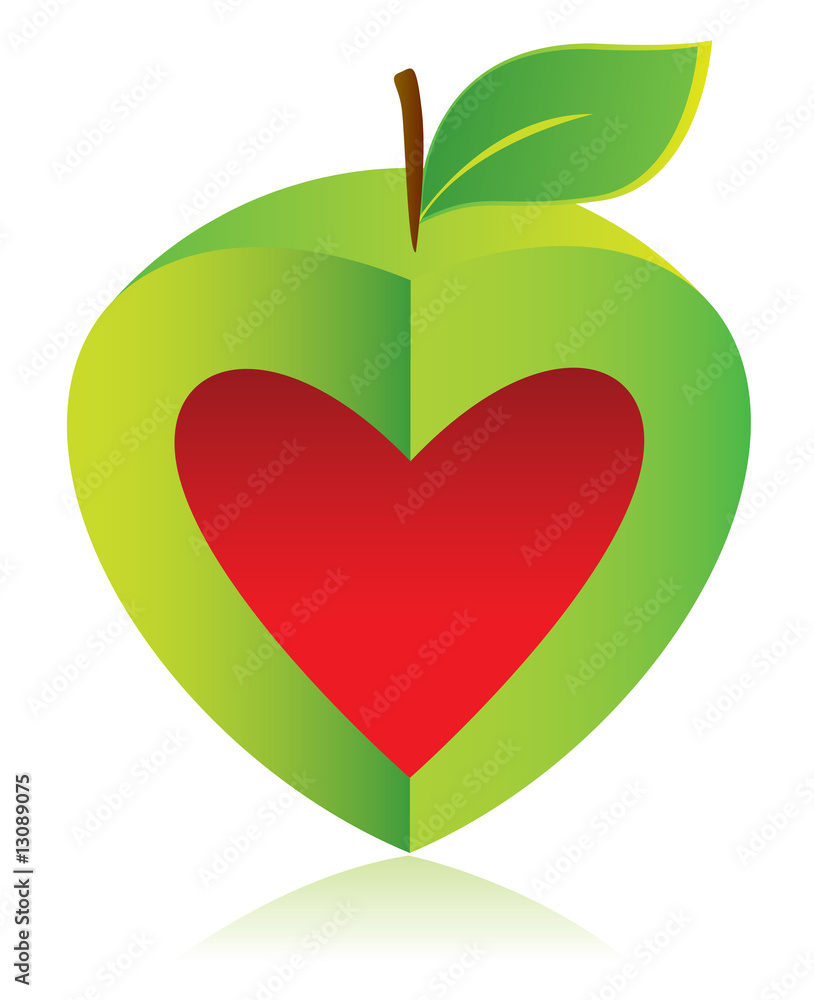 Obraz premium Love to nature concept.