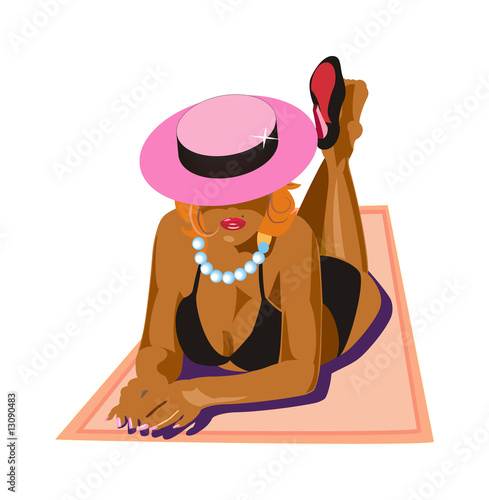 summer lady
