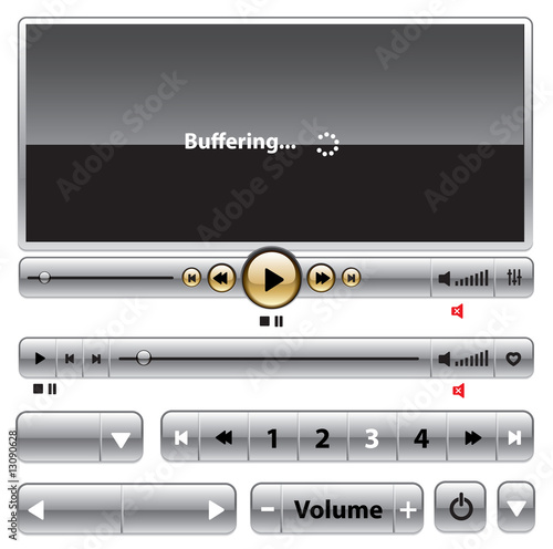 Media interface template.