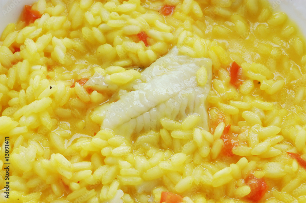 Risotto sogliola e zafferano - Primi piatti Emilia Romagna Risotto sogliola e zafferano - Primi piatti Emilia Romagna