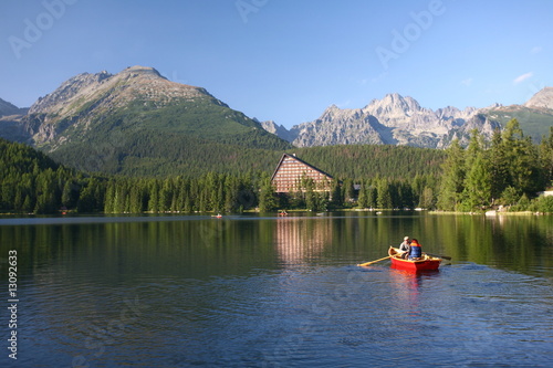 Szczyrbskie lake, Tatra mountains
