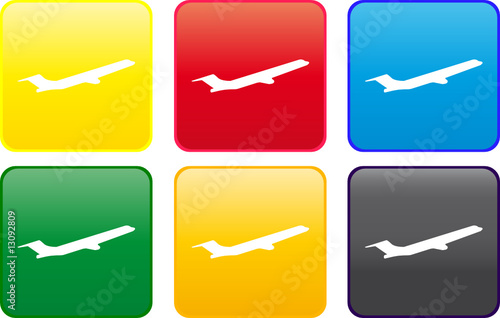 Plane web button