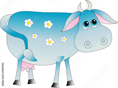 Blue cow