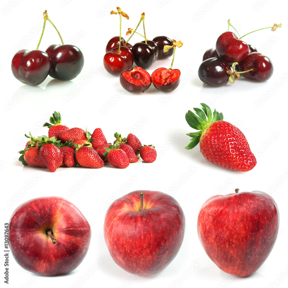 Ciliegie fragole mele Ciliegie fragole mele