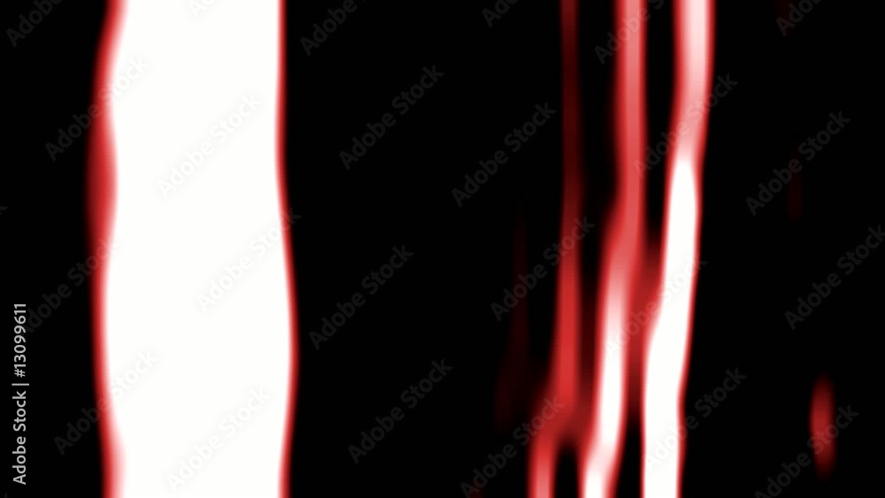 Abstrakte Animation aus Licht und Wellen