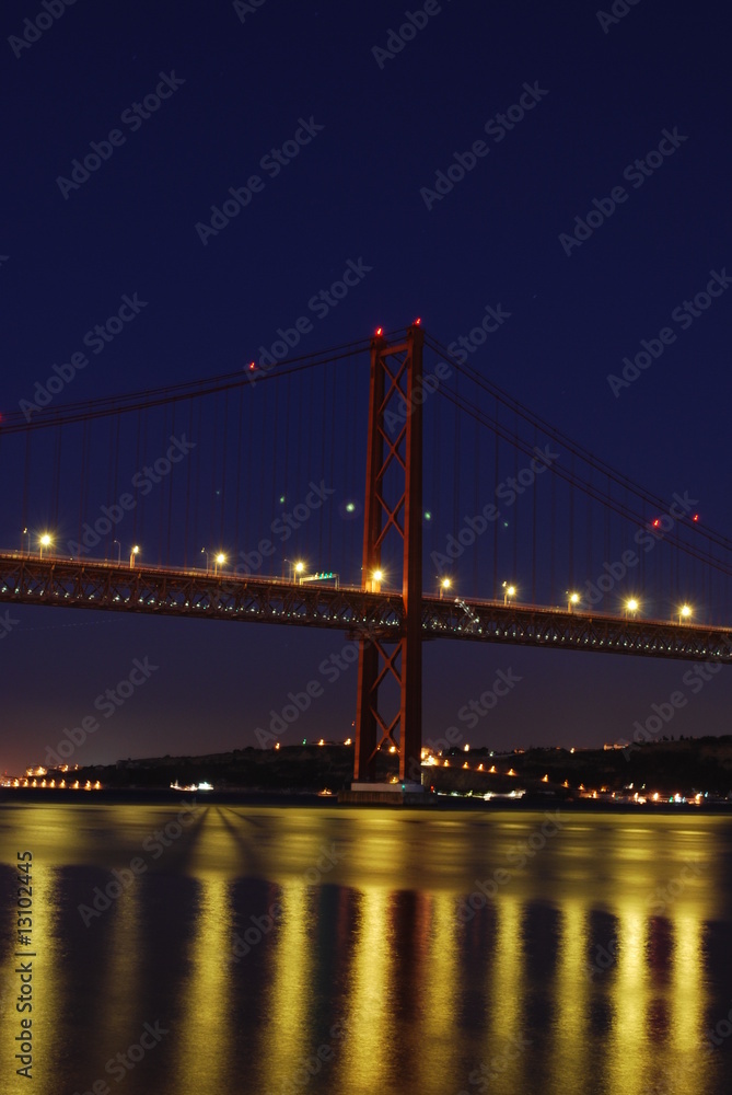 Lisbon Bridge - 'April 25th', Old 'Salazar Bridge', Portugal Lisbon Bridge - 'April 25th', Old 'Salazar Bridge', Portugal